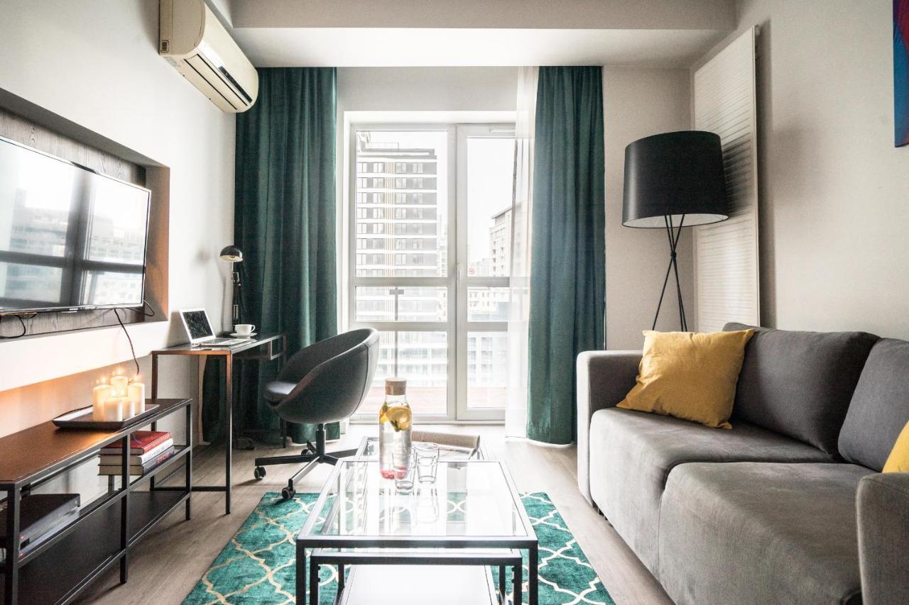 Oomph Warsaw Central Luxurious Air-Conditioned Apartment With Balcony Exterior photo